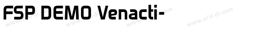 FSP DEMO Venacti字体转换 FSP DEMO Venacti字体转换